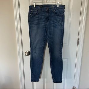 J.Crew Toothpick Jeans Sz 30